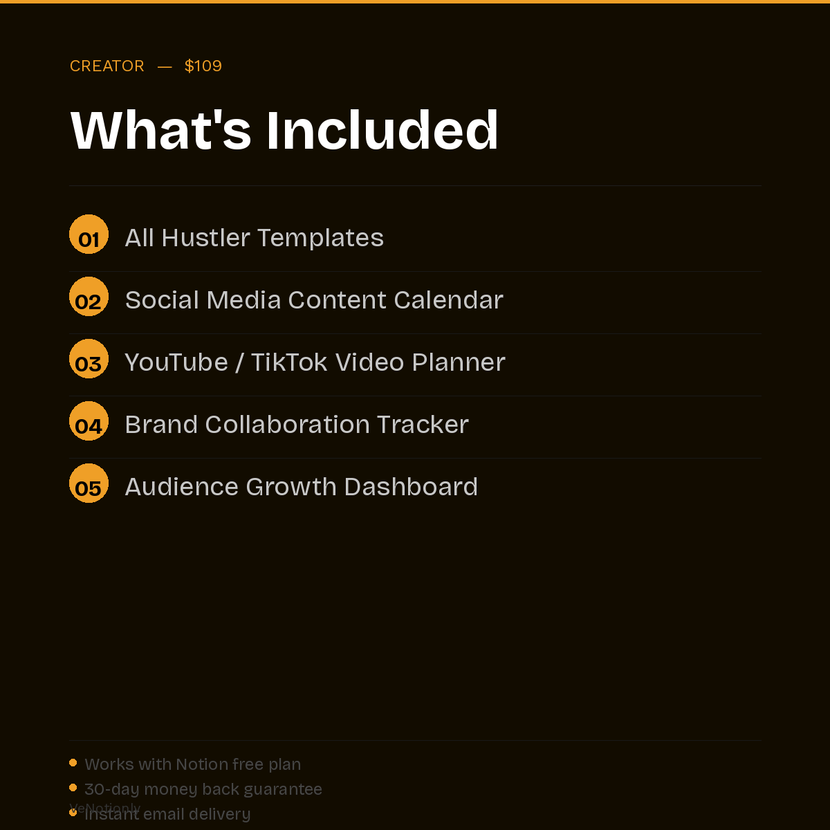Creator — For Content Creators