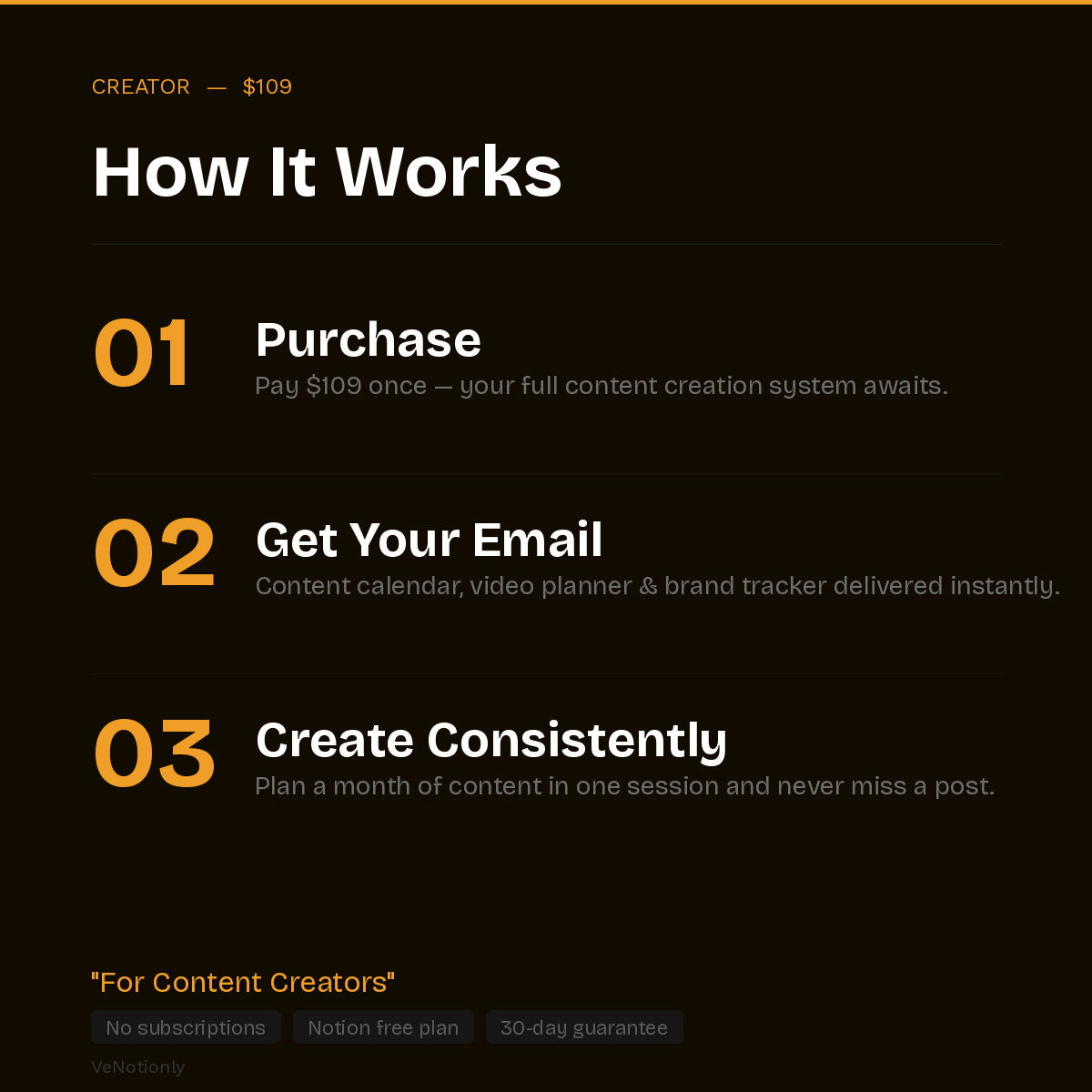 Creator — For Content Creators