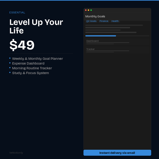 Essential — Level Up Your Life