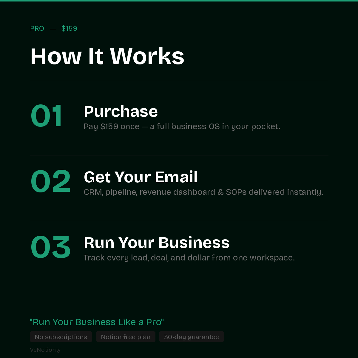 Pro — Run Your Business Like a Pro
