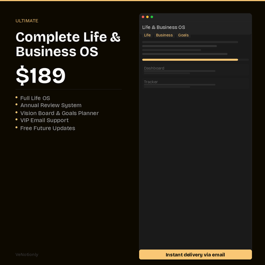 Ultimate — The Complete Life & Business OS