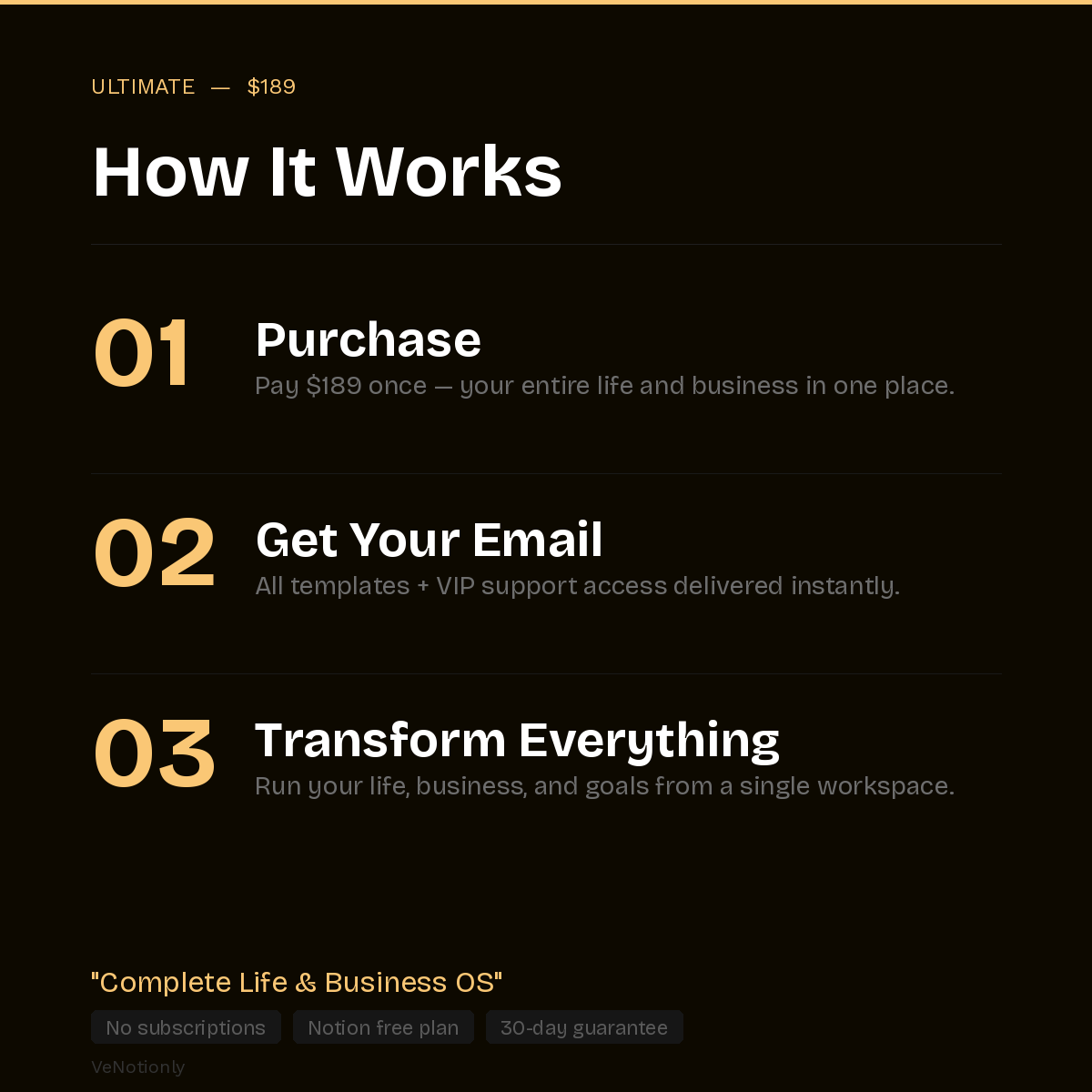 Ultimate — The Complete Life & Business OS